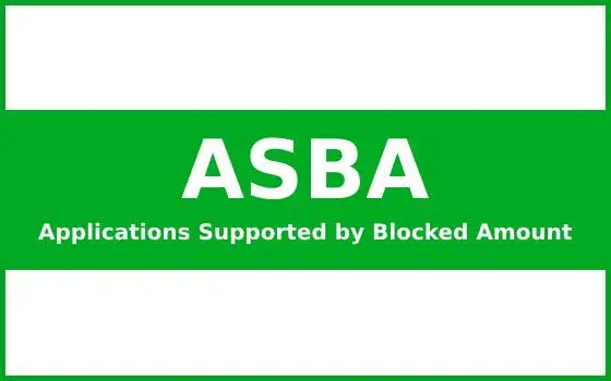 IPO ASBA Application